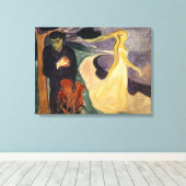 Edvard Munch - Trennung Leinwanddruck (Insitu (Holzboden))
