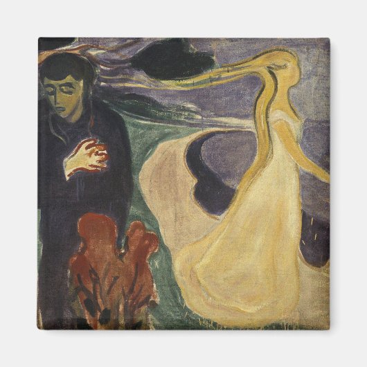 Edvard Munch - Trennung Magnet (Vorne)