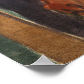 Edvard Munch - Trennung Poster (Ecke)