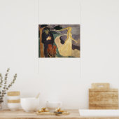 Edvard Munch - Trennung Poster (Küche)