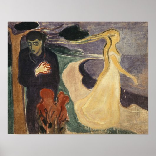 Edvard Munch - Trennung Poster (Vorne)