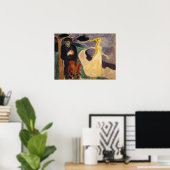 Edvard Munch - Trennung Poster (Heimbüro)