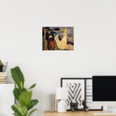 Edvard Munch - Trennung Poster (Heimbüro)