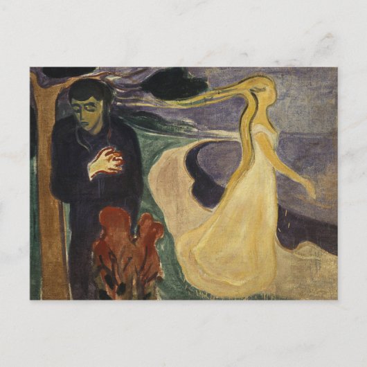 Edvard Munch - Trennung Postkarte (Vorderseite)