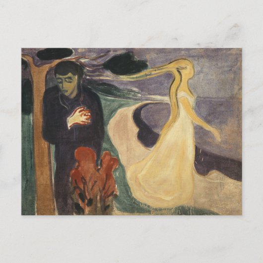 Edvard Munch - Trennung Postkarte (Vorderseite)