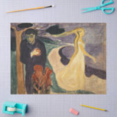 Edvard Munch - Trennung Seidenpapier (Basteln)