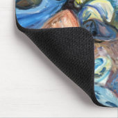Edvard Munch Ufer mit rotem Haus Mousepad (Ecke)