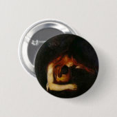 Edvard Munch - Vampir Button (Vorne & Hinten)