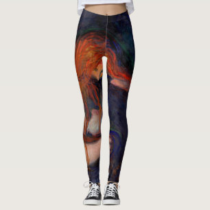 Edvard Munch - Vampir / Liebe und Schmerz Leggings