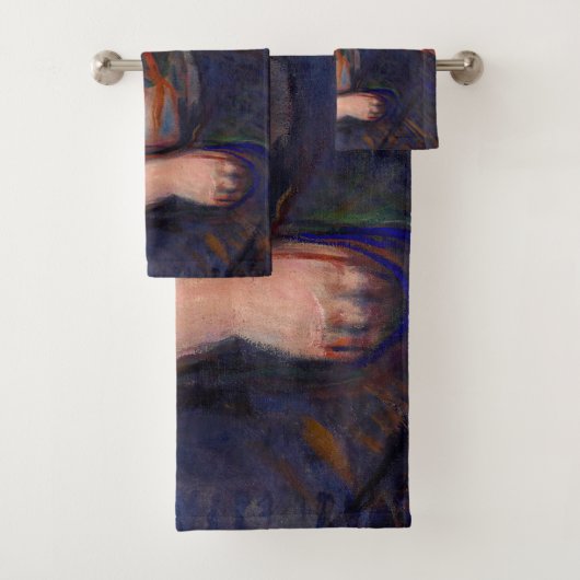 Edvard Munch - Vampire / Liebe und Schmerz Badhandtuch Set (Insitu)