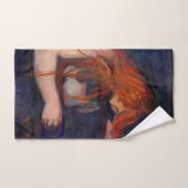 Edvard Munch - Vampire / Liebe und Schmerz Badhandtuch Set (Handtuch)