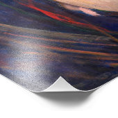 Edvard Munch - Vampire / Liebe und Schmerz Fotodruck (Ecke)