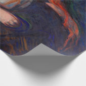 Edvard Munch - Vampire / Liebe und Schmerz Geschenkpapier (Ecke)