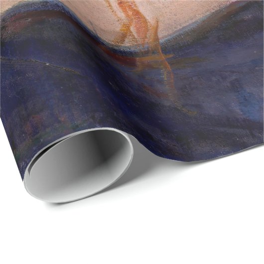 Edvard Munch - Vampire / Liebe und Schmerz Geschenkpapier (Rolleneckpunkt)