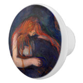 Edvard Munch - Vampire / Liebe und Schmerz Keramikknauf (Rechts)
