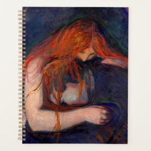 Edvard Munch - Vampire / Liebe und Schmerz Planer