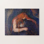 Edvard Munch - Vampire / Liebe und Schmerz Puzzle (Horizontal)