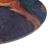 Edvard Munch - Vampire / Liebe und Schmerz Schneidebrett (Ecke)