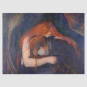 Edvard Munch - Vampire / Liebe und Schmerz Seidenpapier (Vorderseite)