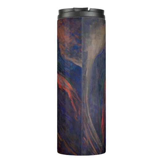 Edvard Munch - Vampire / Liebe und Schmerz Thermosbecher (Rückseite)