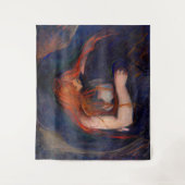 Edvard Munch - Vampire / Liebe und Schmerz Wandteppich (Vorderseite)