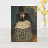 Edvard Munch - Vererbung Karte (Gelbe Blume)