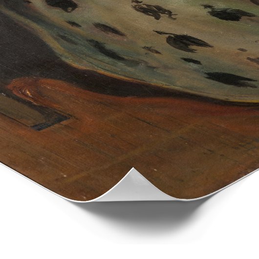 Edvard Munch - Vererbung Poster (Ecke)