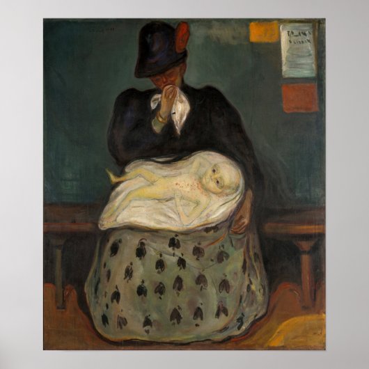 Edvard Munch - Vererbung Poster (Vorne)