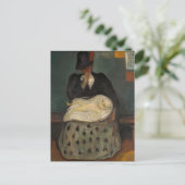 Edvard Munch - Vererbung Postkarte (Stehend Vorderseite)