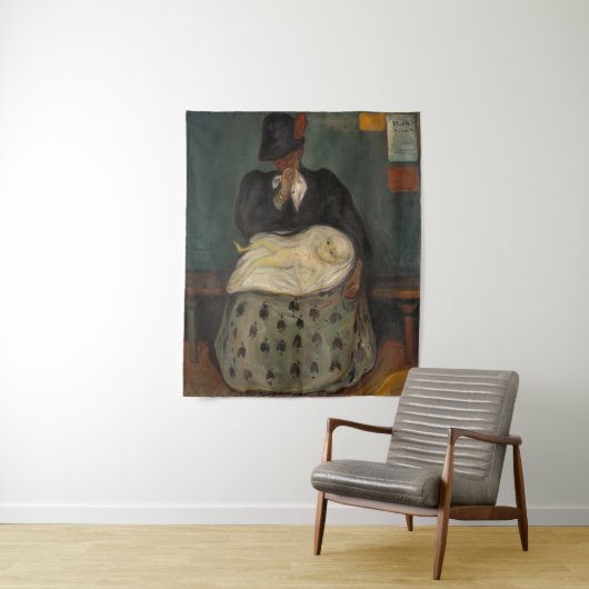 Edvard Munch - Vererbung Wandteppich (Beispiel)