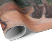 Edvard Munch - Vier Mädchen in Asgardstrand Geschenkpapier (Rolleneckpunkt)