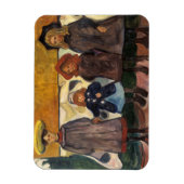 Edvard Munch - Vier Mädchen in Asgardstrand Magnet (Vertikal)