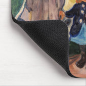 Edvard Munch - Vier Mädchen in Asgardstrand Mousepad (Ecke)