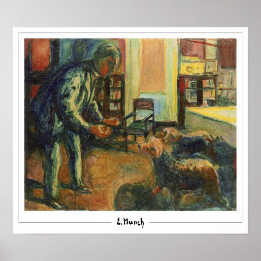 Edvard Munch Zedign Art Poster #13-3 (Vorne)