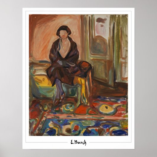 Edvard Munch Zedign Art Poster #598-3 (Vorne)