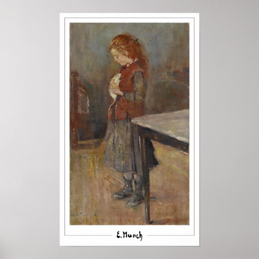 Edvard Munch Zedign Art Poster #97-3 (Vorne)