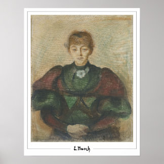 Edvard Munch Zedign Kunstposter #683-3 Poster