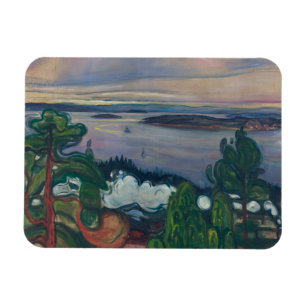 Edvard Munch - Zug-Rauch Magnet