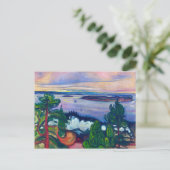 Edvard Munch - Zug Rauch Postkarte (Stehend Vorderseite)