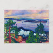 Edvard Munch - Zug Rauch Postkarte (Vorderseite)
