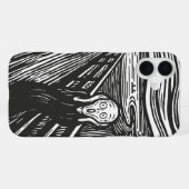 Edvard Munchs Schrei iPhone Hülle (Rückseite (Horizontal))