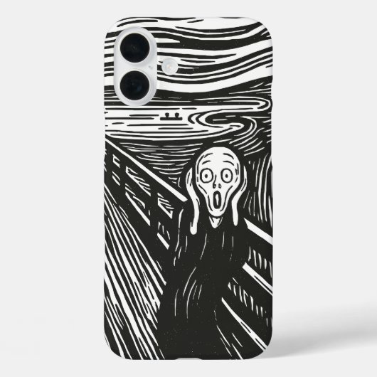 Edvard's Munch Scream Case-Mate iPhone Hülle (Rückseite)