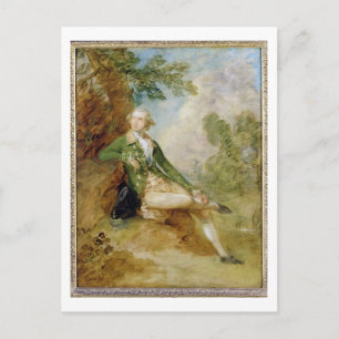 Edward Augustus, Herzog von Kent, c.1787 (Öl auf C Postkarte