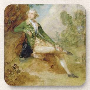 Edward Augustus, Herzog von Kent, c.1787 (Öl auf Getränkeuntersetzer
