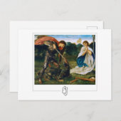 Edward Burne-Jones #101 - Fine Art Postcard Postkarte (Vorne/Hinten)
