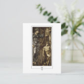 Edward Burne-Jones #11 - Fine Art Postcard Postkarte (Stehend Vorderseite)