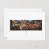 Edward Burne-Jones #126 - Fine Art Postcard Postkarte (Vorne/Hinten)