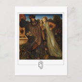 Edward Burne-Jones #13 - Fine Art Postcard Postkarte (Vorderseite)
