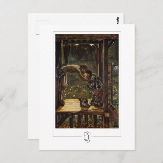 Edward Burne-Jones #14 - Fine Art Postcard Postkarte (Vorne/Hinten)