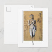 Edward Burne-Jones #15 - Fine Art Postcard Postkarte (Vorne/Hinten)